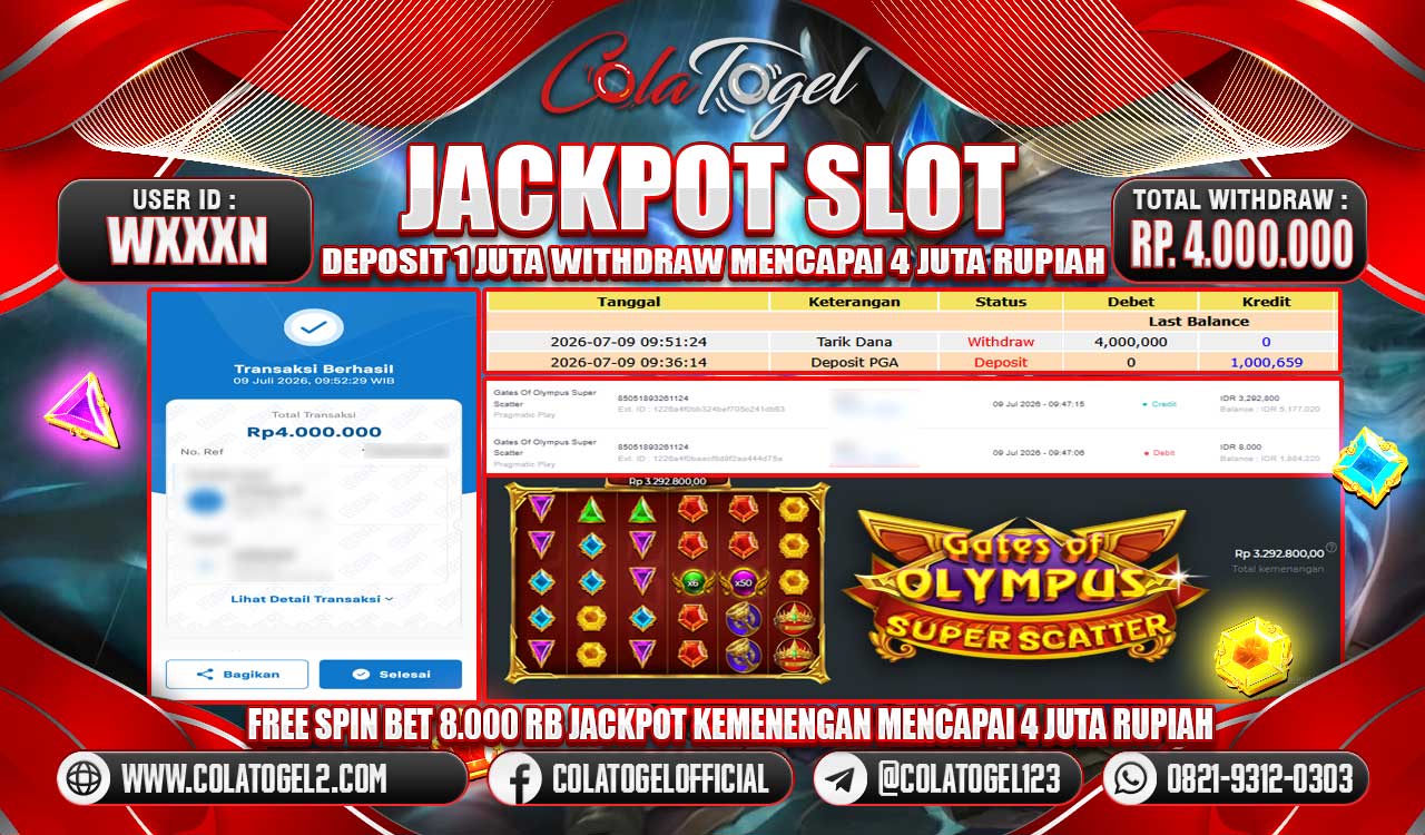 JACKPOT SLOT GACORR!!