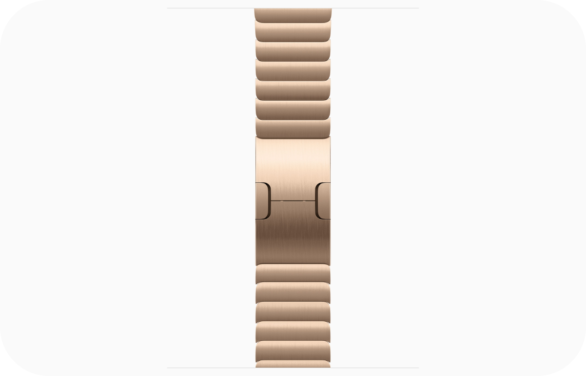 Apple Watch Series 11 Gold Link Bracelet