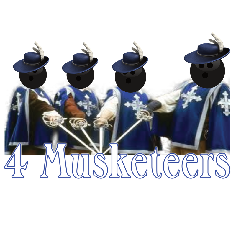 4 Musketeers Logo