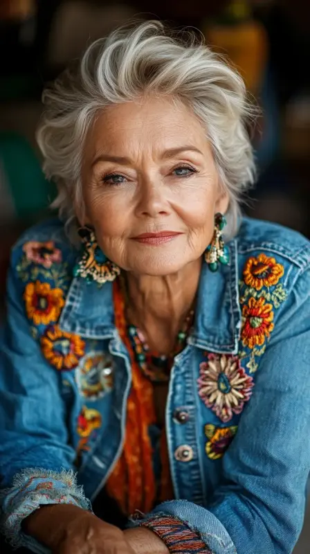 Effortless Elegance Unlocked - Hairstyles for Women Over 60 with Thin Hair