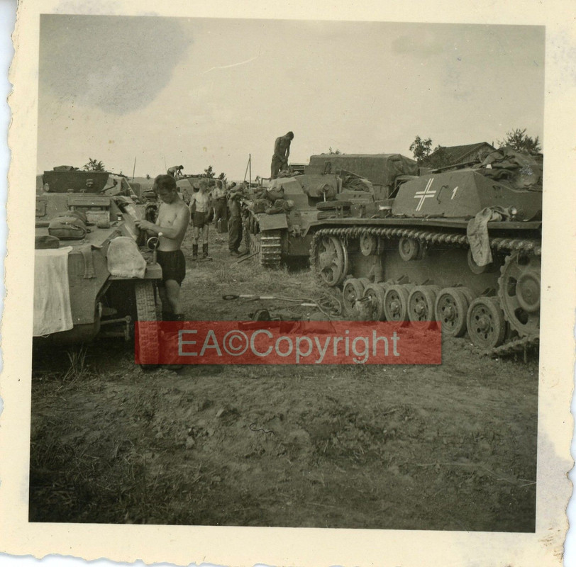 Sammelstelle StuG Sturmgeschütz III Abt.184 Panz