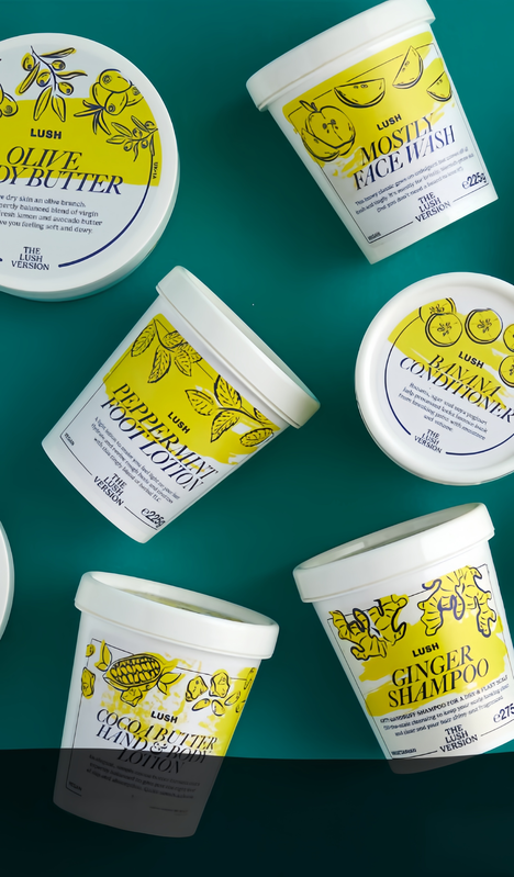 The Lush Version Banner Mobile