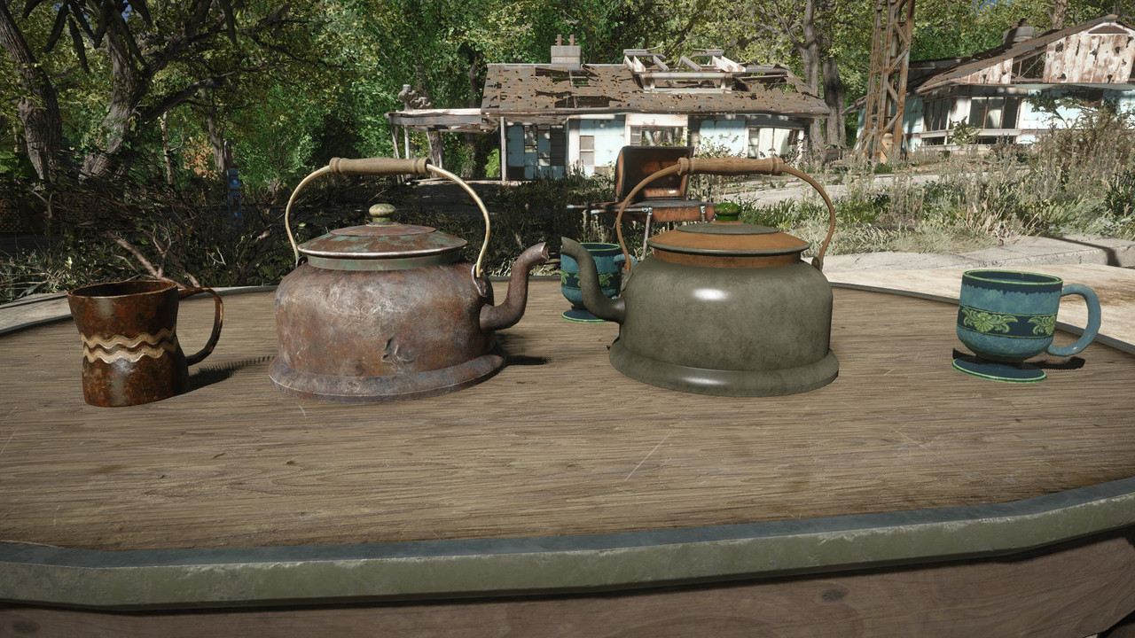 HFs - Tea Kettle - remodel at Fallout 4 Nexus - Mods and community