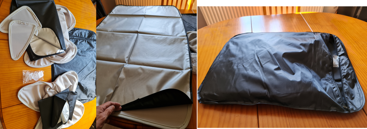 pare-soleil toit tesla M3