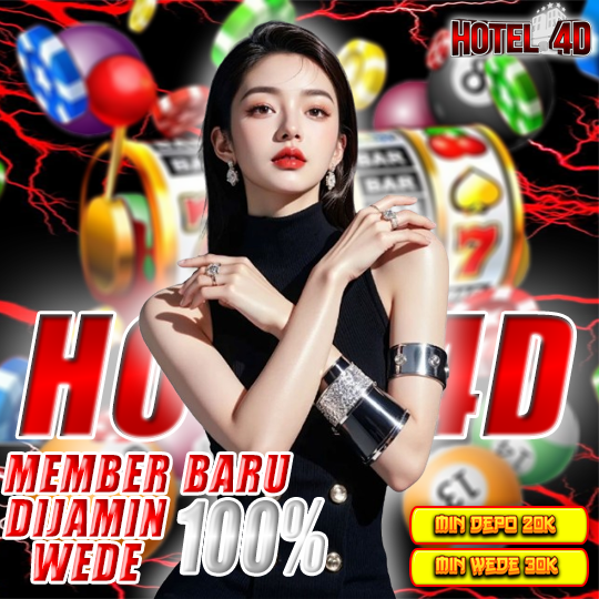 HOTEL4D # Bandar Slot Mahjong Pasti Jepe Dan TOTO TOGEL 100% Menang image 1