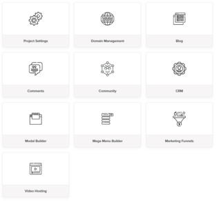 A clean screenshot of the ESTAGE Hub dashboard showing all tools in one place.