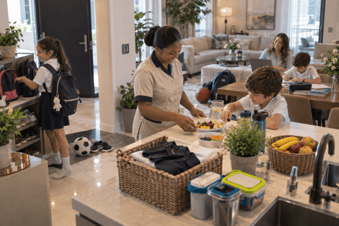 Parents and the Maid Need Different Responsibilities
