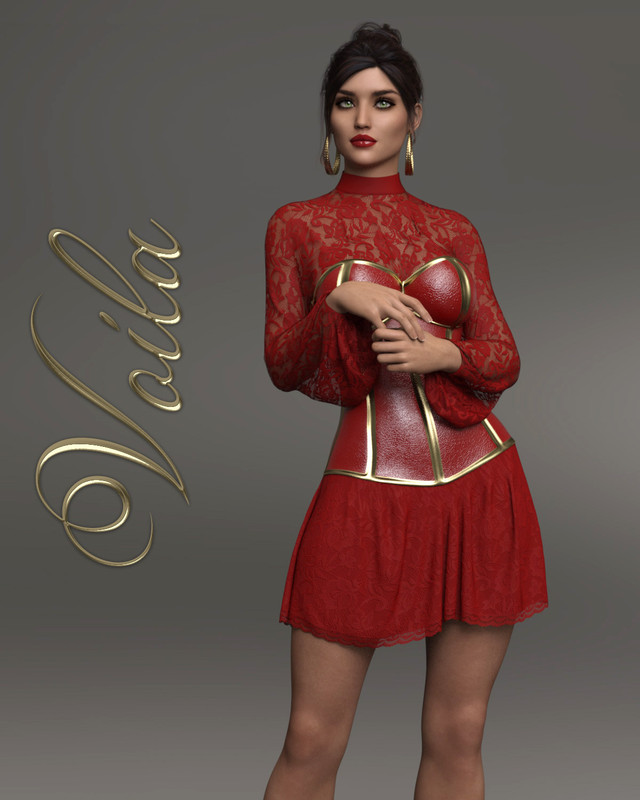 Voila dForce dress for Genesis 8 Females