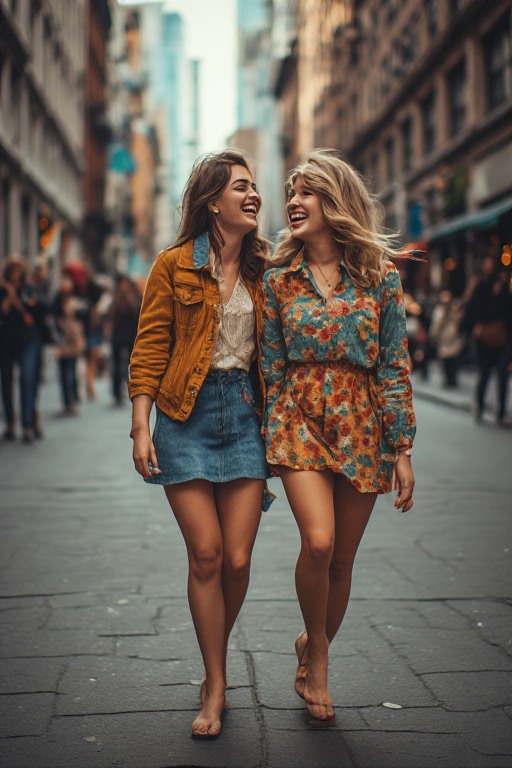 70s-city-stroll-barefoot-laugh-(17)