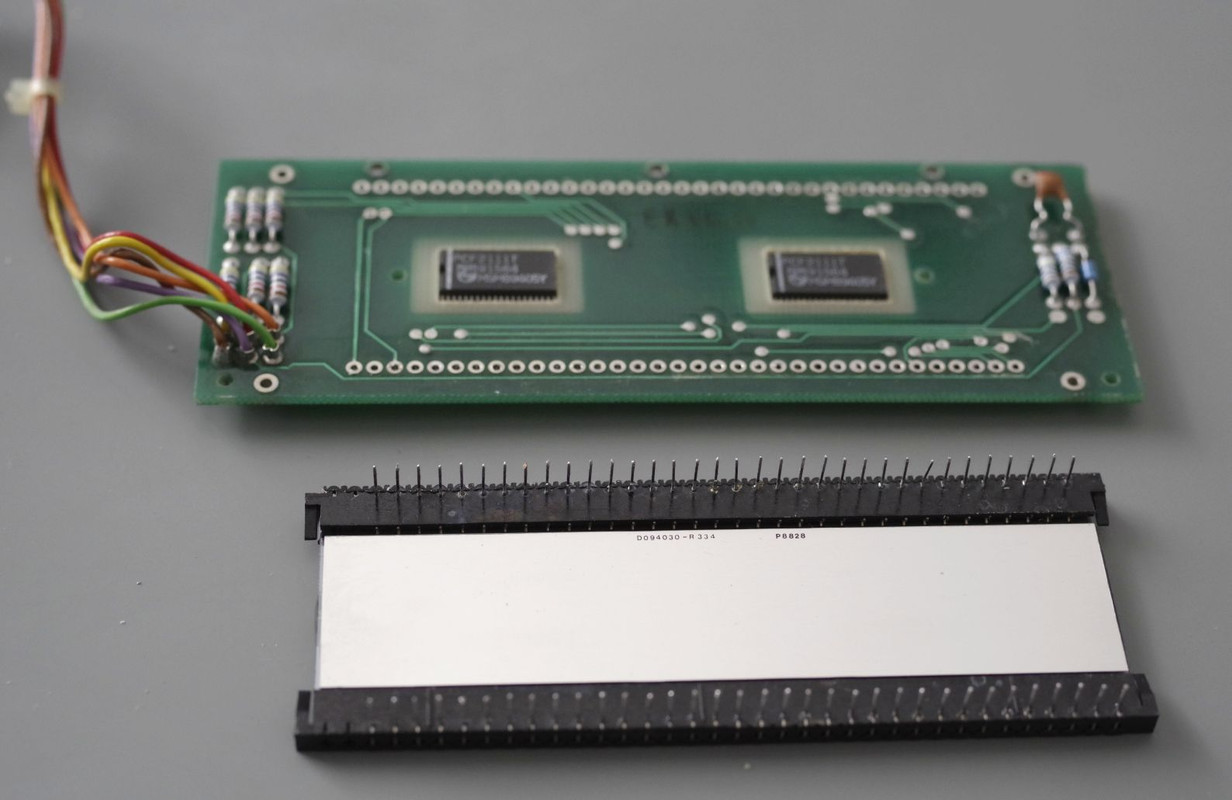 display ausgelötet unten