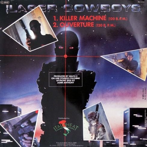 The Laser Cowboys - Killer Machine (1986) [12"45 RPM | Vinyl Rip 1/5.64] DSD | DSF