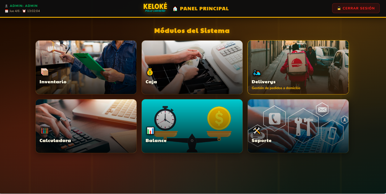 Sistema POS profesional — WirchiLive TPV