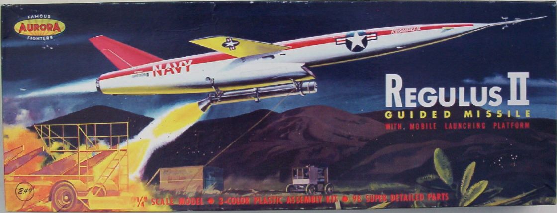 Aurora 48 Regulus II Guided Missile with Mobile Launching Platfo