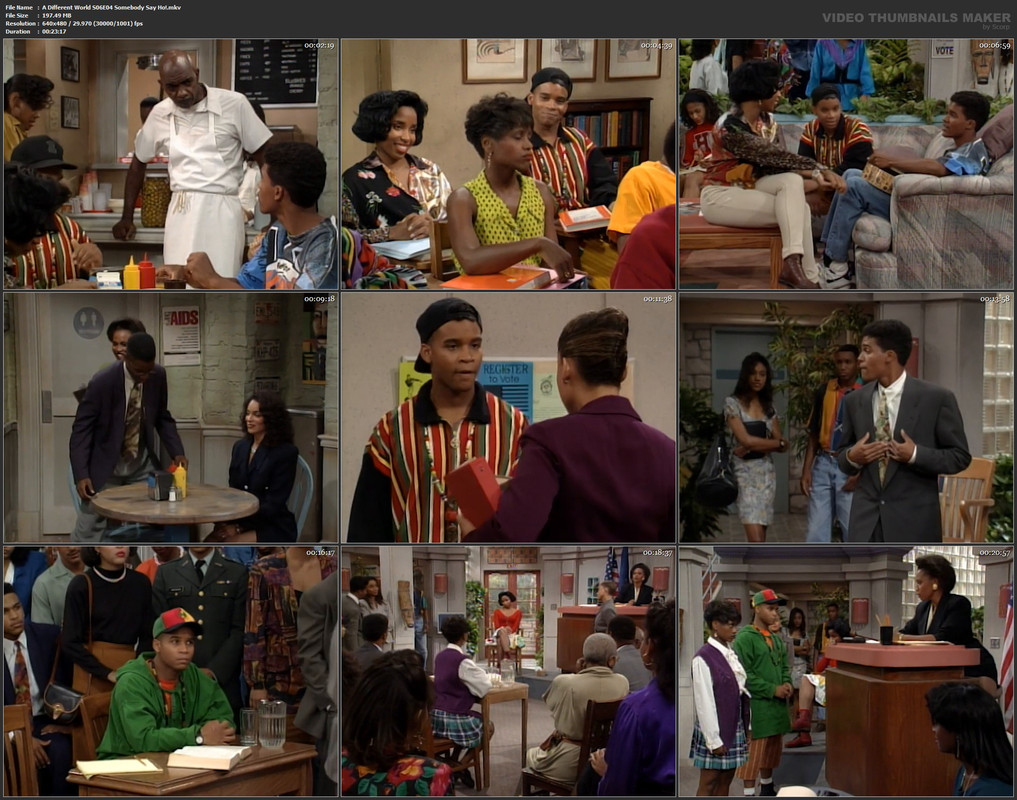 A Different World S06E04 Somebody Say Ho!.mkv