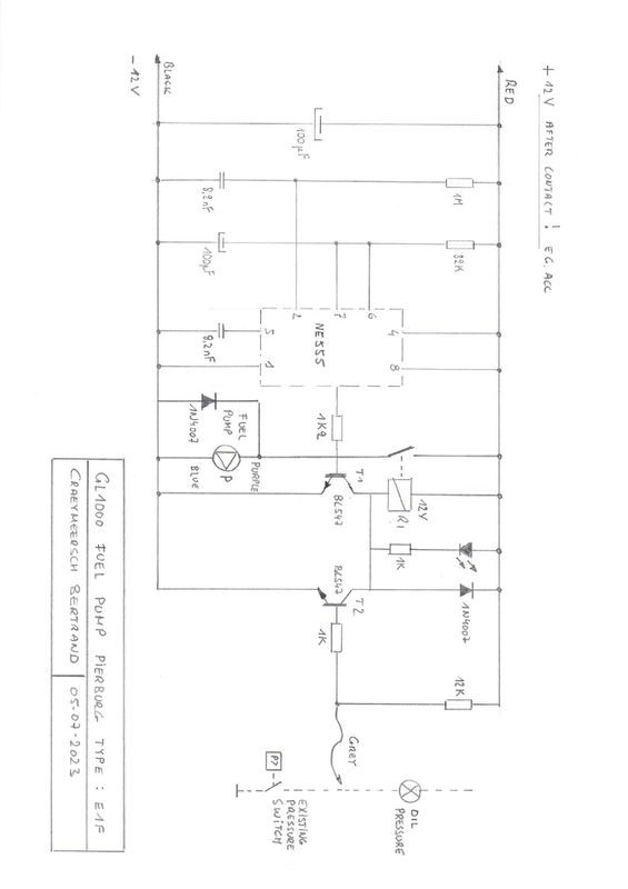 elektrische benzinepomp Pierburg 2