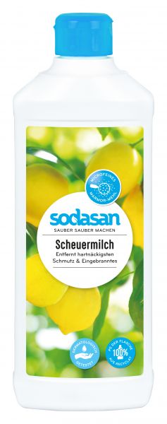 Органический очищающий крем SODOSAN для стеклокерамики