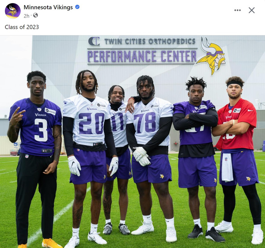 The 2023 Vikings' Draft Class Page 5 Minnesota Vikings