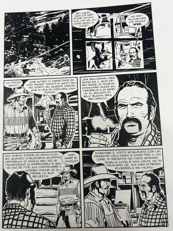 No proximo Speciale Tex Willer desenhado por Mario Atzori regressam Kate Warne e Kit Carson 2