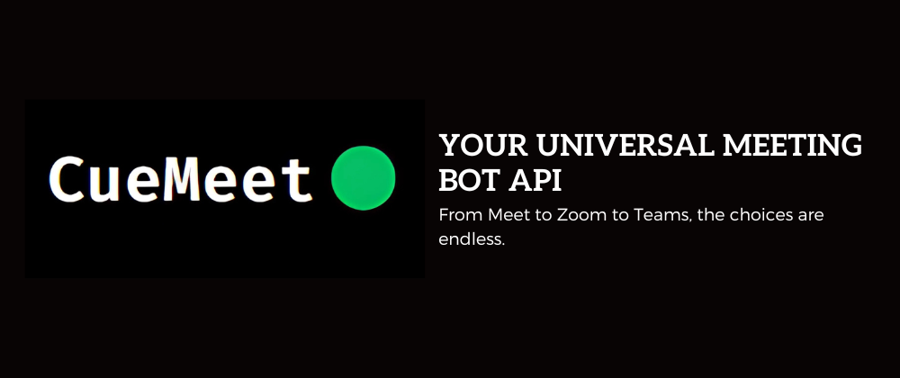 Meeting Bots Control Panel Banner