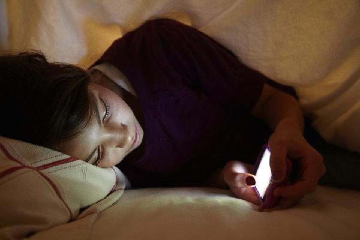 smartphone prima di dormire