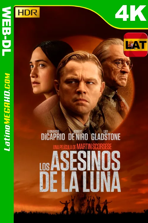 Los asesinos de la luna (2023) Latino UltraHD HEVC HDR10+ WEB-DL 2160P