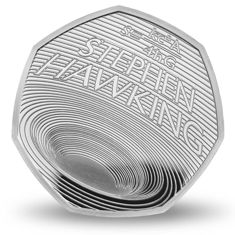 Moneda conmemorativa en homenaje a Stephen Hawking de 50 peniques Discover-img17