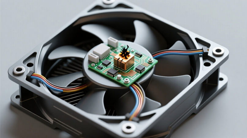 Замена предохранителя в охлаждающем вентиляторе