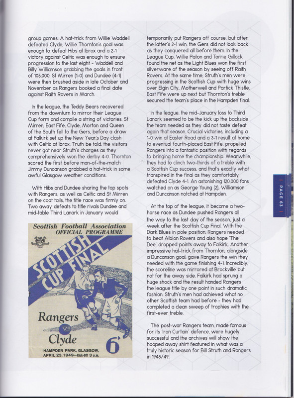 Kits of Yesteryear 1948:49 4 Rangers v Celtic 29 Dec 2018 copy