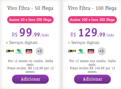 combo vivo fibra