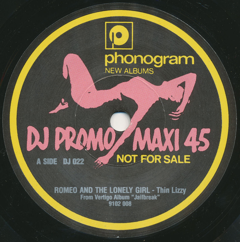 0015 TLL Romeo And The Lonely Girl DJ 022 Phonogram Records