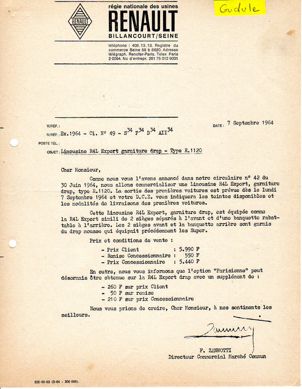 1964-09-07  R4L Export - F Zannotti (conc)