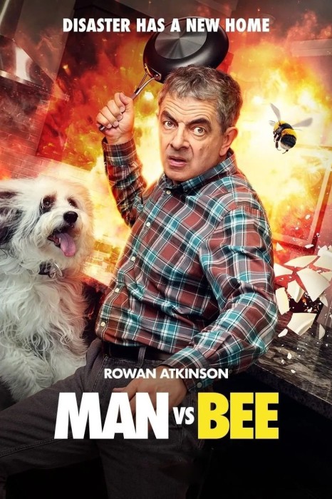 Człowiek kontra pszczoła / Man vs. Bee (2022) [Sezon 1] PL.480p.WEBRip.XviD.2.0-Net / Lektor PL