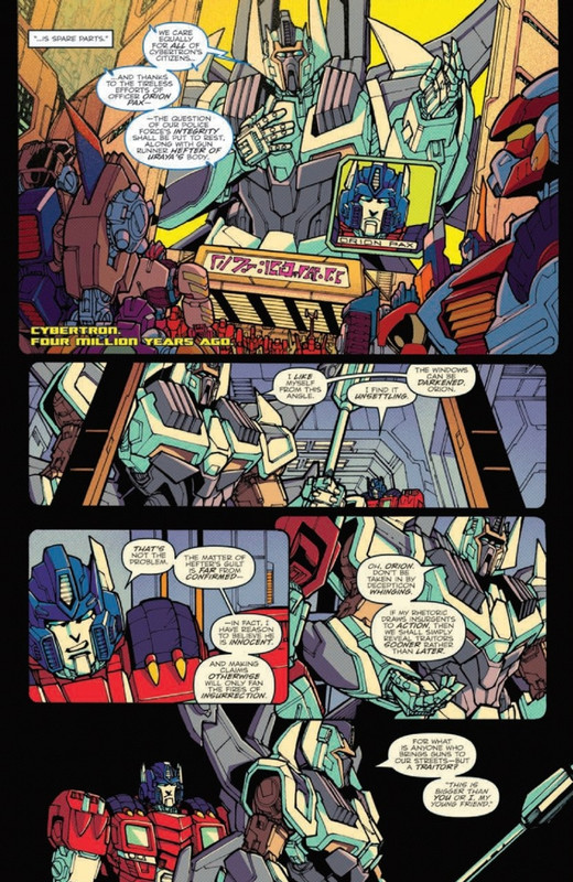IDW Comics Optimus Prime Issue 4 Full Length Pre