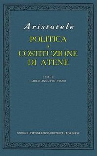 Aristotele (a cura di Carlo Augusto Viano) - Politica e costituzione di Atene (1955)