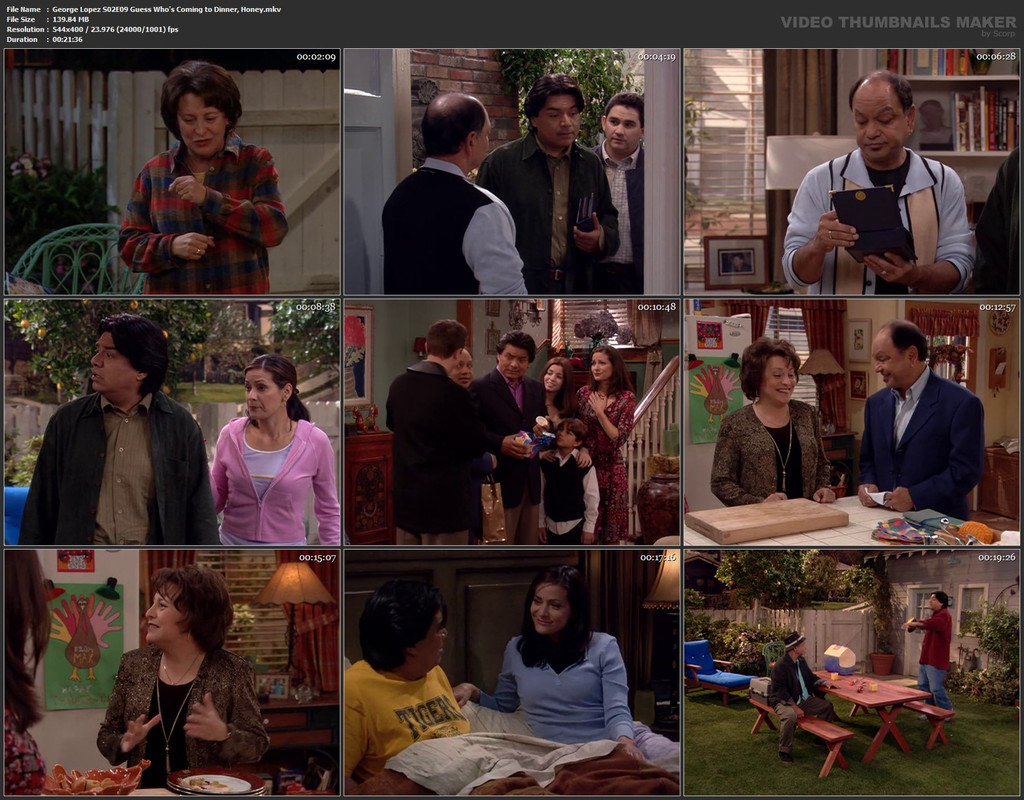 George Lopez S02E09 Guess Who's Coming to Dinner, Honey.mkv