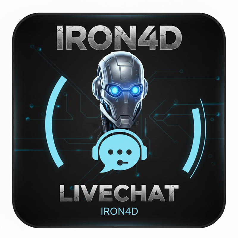 LIVE CHAT IRON4D