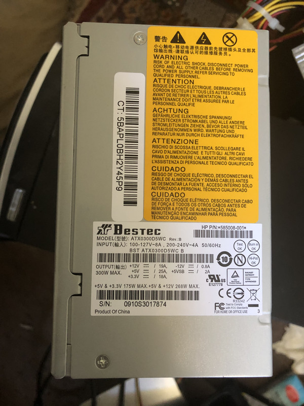 bestec atx0300d5wc rev b