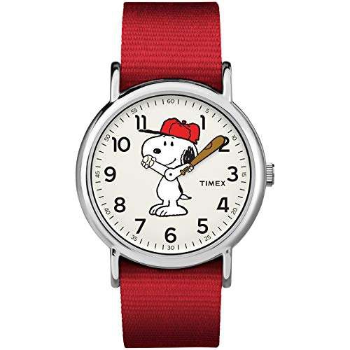 Amazon: reloj Timex Weekender 38mm Peanuts Collection 
