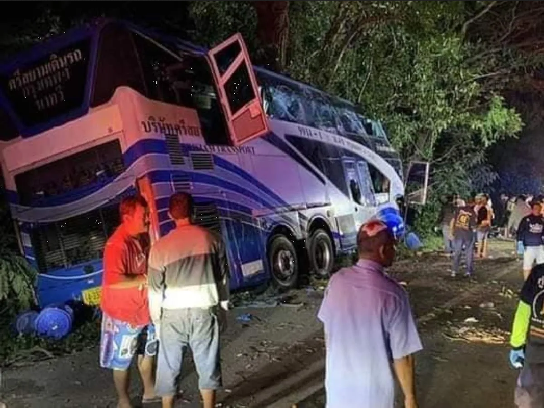 ¡Tragedia en Tailandia! Accidente de autobús deja 14 muertos y 35 heridos