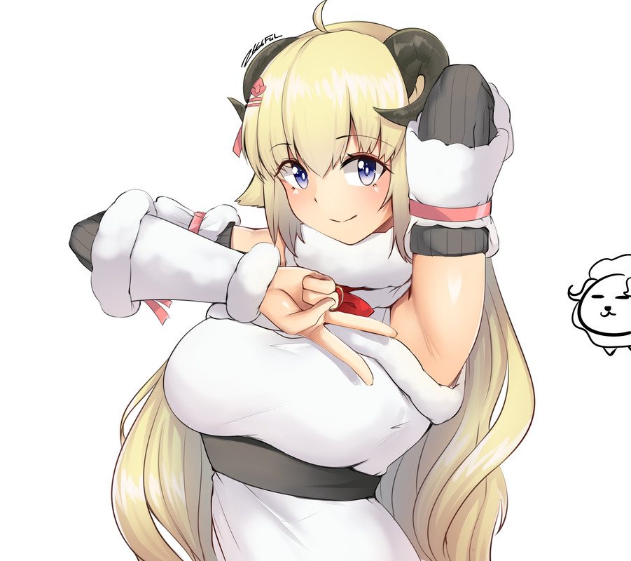 110Safebooru _ tsunomaki_watame