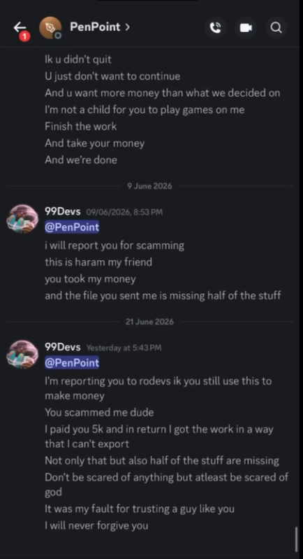 24 - Suspected ghosted and gave an unusable file