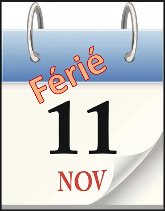 Mardi 11 Novembre