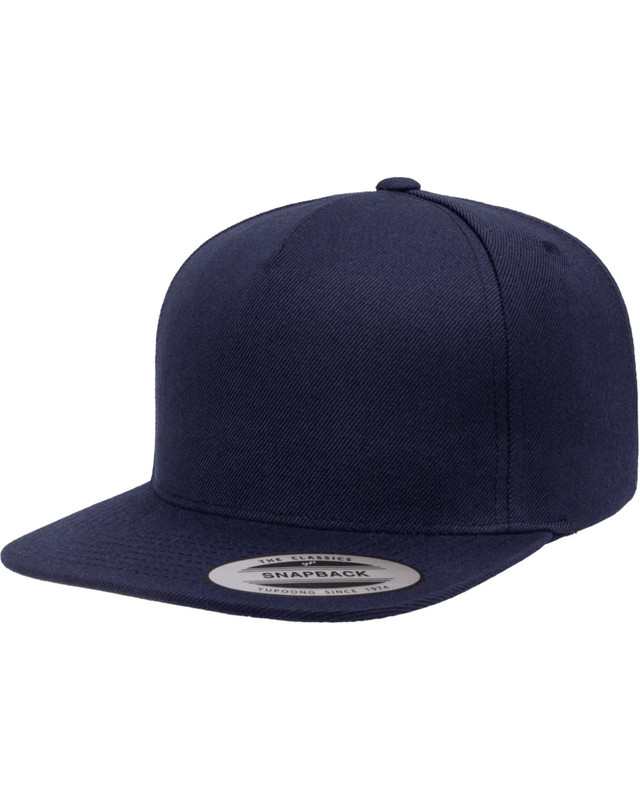 Yupoong Adulto Estructurado Visera Plana Clásica Snapback Gorra YP5089 - Imagen 10 de 10