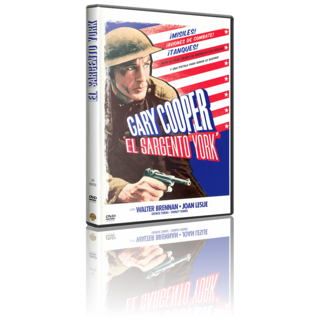 Portada - El Sargento York [DVD9Full] [PAL] [Cast/Ing] [Sub:Varios] [1941] [Drama]