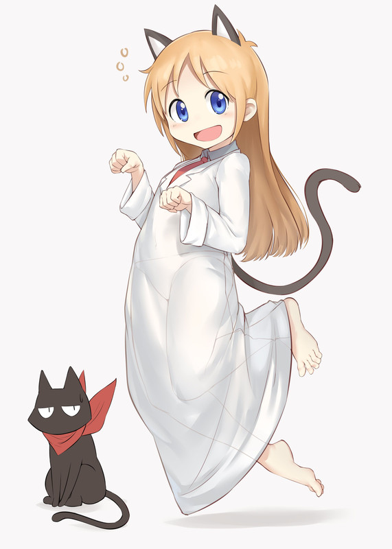 sakamoto-and-professor-shinonome-nichijou-drawn-by-aomoro-3f6e9a4d77ea91065023dc835cc351b8-1