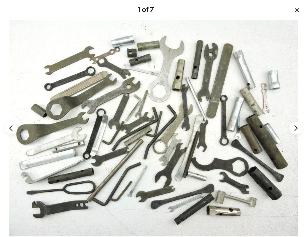 Large Lot Factory Tools Socket Wrenches Ducati Moto Guzzi Triumph Norton BSA 237 _ eBay copy