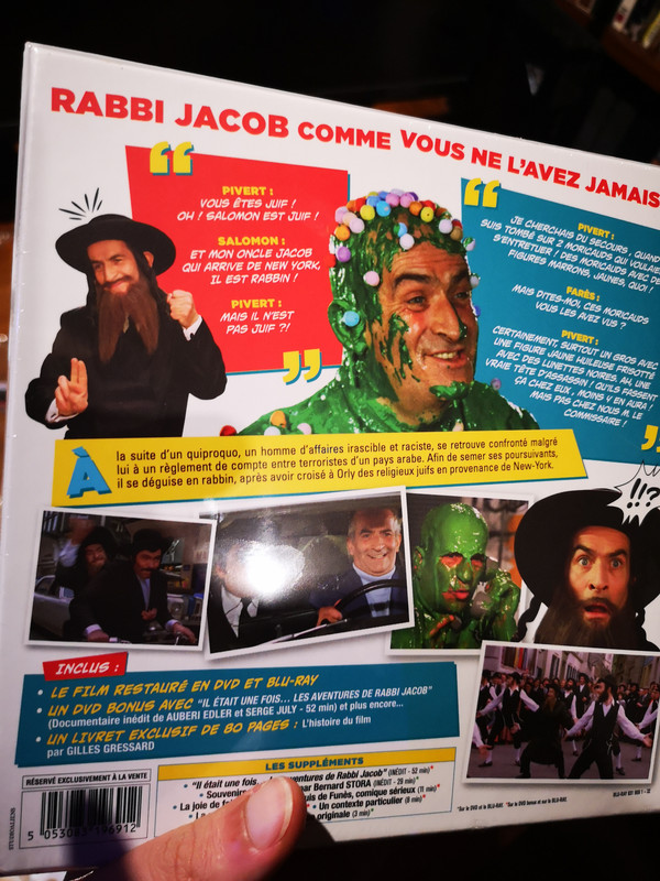 UHD Las locas aventuras de Rabbi Jacob (Les aventures de Rabbi Jacob, 1973,  Gérard Oury)