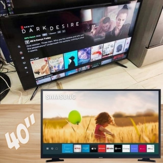 Samsung Smart TV LED 40” Tizen FHD 40T5300 2020 com WIFI HDR para Brilho e Contraste e Plataforma Tizen