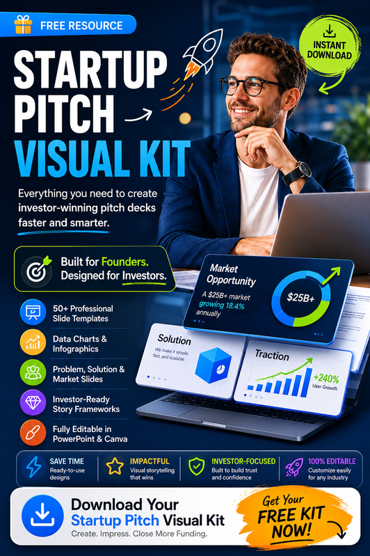 Startup Pitch Visual Kit Lead Magnet Cover Generator