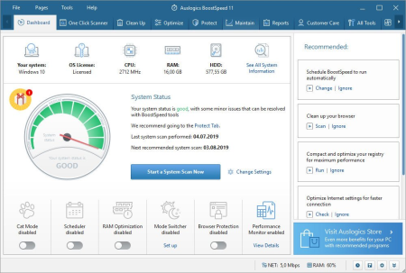 Auslogics BoostSpeed 11.2.0.4 Multilingual